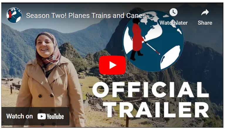 YouTube screenshot of Trains, Plains & Canes trailer